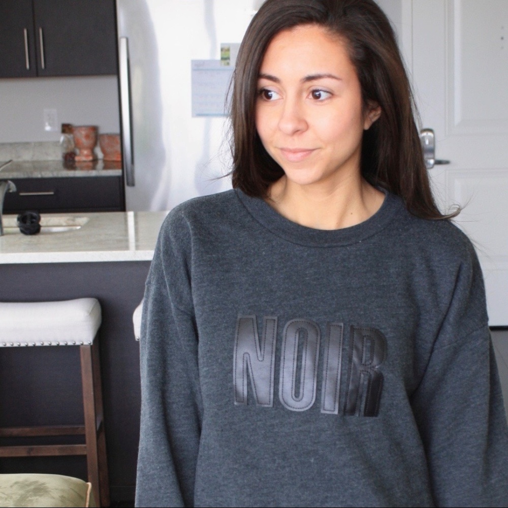 Comfy Madewell NOIR Sweatshirt